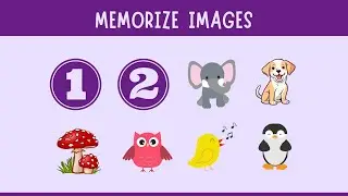 MEMORY GAME | TRAIN YOUR VISUAL MEMORY | FUN STATION