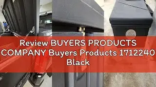 Review BUYERS PRODUCTS COMPANY Buyers Products 1712240 Black Poly All-Purpose Storage Chest , 6.3 cu