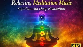 Deep Relaxing Piano Music for Meditation 🌿 Stress Relief, Calm Mind & Inner Peace | 4K