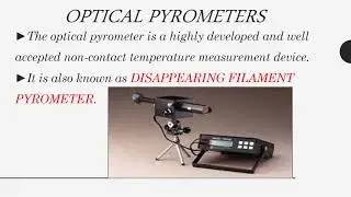 Pyrometers ppt
