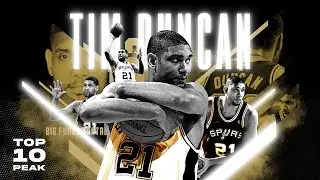 TIM DUNCAN, la MIGLIOR ala grande di SEMPRE || TOP 10 PEAKS