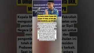 Pro Kontra Usulan Pensiun ASN di Umur 70 Tahun, Ini Kata BKN, MenPAN RB, dan DPR