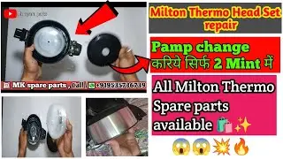 Milton Thermo repair 💥| Milton Tea Flask repair | Thermo ka Pamp change kaise kare😱| #milton #viral