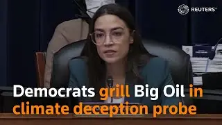 House Democrats grill Big Oil in climate deception probe