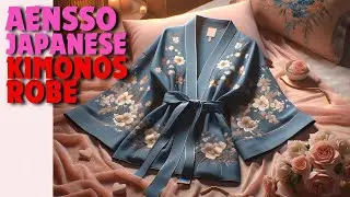 Aensso Japanese Floral Silky Kimonos Robes | 2024 Review | Best Valentine's Day Gift for Wife