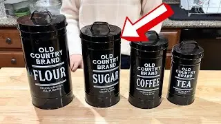 Barnyard Designs Canisters Review: Rustic Farmhouse Kitchen Storage