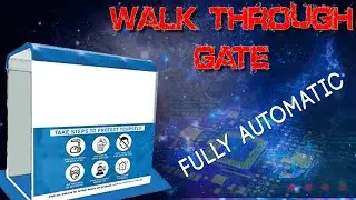 Walk through Gate / Sanitizer Gate for Disinfection COVID-19 Pandemic - Professional Making