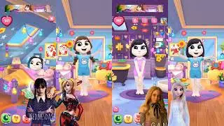 All character battle. My Talking Angela 2 mega battle cosplay. #2.