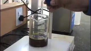 Synthesis of magnetic material using sol gel Fecl3