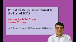 Strategy for Writing ICDS Mains