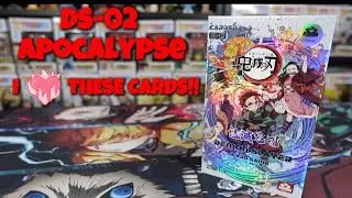Opening up another DEMON SLAYER DS-02 Apocalypse AIKAHO Booster Box