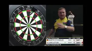 107 AVERAGE | Luke Littler vs Martin Schindler | Players Championship 28 2026 🎯