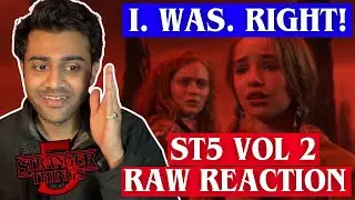 Stranger Things 5 Vol 2 Raw REACTION and REVIEW! (Spoiler Filled)