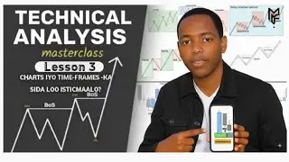 Crypto Technical Analysis Master Class Afsomali| Lesson 3 | Waa Maxay Charts Iyo Time-Frames ka?