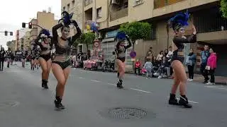 Pantoja Mayorettes en Barrio Progreso marzo  2019 --