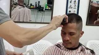 💈 how to easily haircut 💈 Cambodia barber #hairstyle #haircut #hair #how