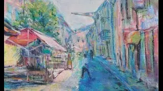 Secrets 5 - French Street - Acrylics