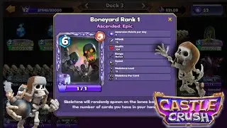 Playing with New Boneyard NFT card - Castle crush