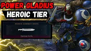 Power Gladius HEROIC Tier Knife Melee Sniper Build CUTS Down Hordes - Space Marine 2 Build