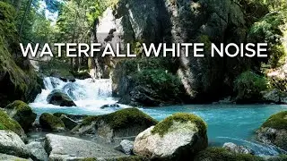 4 HOURS Waterfall White Noise | Pure Natural Water Sounds for Deep Sleep | #104
