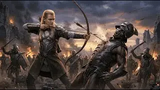 Legolas Rush From a top 1v1 Player   | Lotr BFME2 Rotwk 2.02 v9.6.4