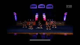 Lincoln Way East Cheer IHSA State Finals 2022