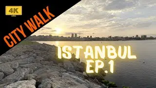 Istanbul - City Walk Ep.1 | Kalamış - Fenerbah&ccedil;e [4k]