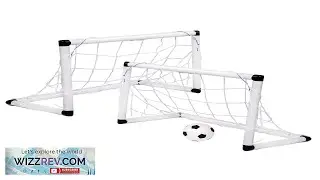 Kids Soccer Goals Set Football Goal Frame Lightweight Football Net Training