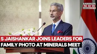 EAM S Jaishankar Joins World Leaders For Family Photo At Critical Minerals Meet | Watch