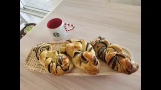 黑芝麻麵包 Black sesame bread 不用廚師機 不用麵包機 不用攪拌機 no stand mixer