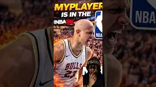 Мой персонаж в NBA 2K в НБА😭