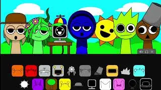 incredibox sprunki sinner edition Animation Videos। Gray sus Mr.Sun Incredibox Halloween music
