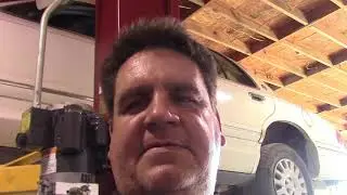 1996 Mercury Grand Marquis front end noise and diagnosis.