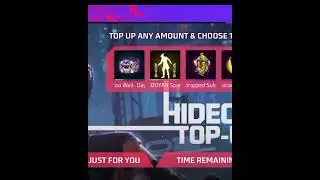 Free Fire Hideout Top Up Event#shorts #viral #ytshorts #ytshortsviralvideo #amazing #free #ff