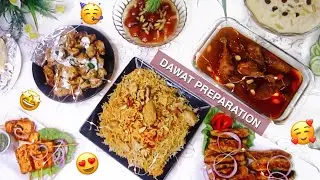 Dawat Preparation Tips For 10 People - Menu Planning with Full Recipes
