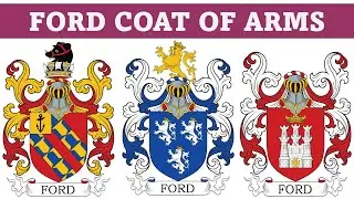 Ford Coat of Arms & Family Crest - Symbols, Bearers, History