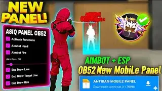 Free Fire Panel Mobile 🔥 FF Antiban Panel OB52 | Free Fire Hack New 😈 FF Injector 2026 | FF Panel