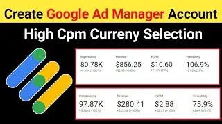 How To Create Google Ad Manager Account | Create Google Adx Account || Google Adx Approval