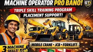 Crane Operator Pro बनो | Triple Skill Training Program | Placement Support