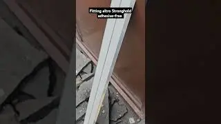 Fitting altro Stronghold safety vinyl flooring adhesive free installation _ bespoke Flooring