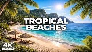 Tropical Paradise Beaches 4K &ndash; Relaxing Drone Views from Asia