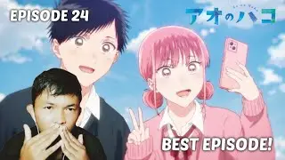 DAN TERJADI LAGI.. | Blue Box Episode 24 REACTION INDO