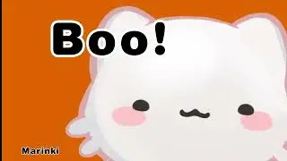 Vtuber Ghost cat Fully rigged Live2D Avatar showcase