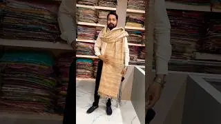 Bhagalpuri Silk shawl for winter #fashion #trending #fashiontrends #viralvideo #boystyle #shortsfeed