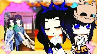 Kamaboko Squad REACTING to Inosuke and Aoi's rap ||EXTRA SCENE AT THE END||