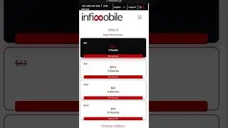 $99/year #infimobile unlimited text,talk&10gb data! #deals #cheapmobile  