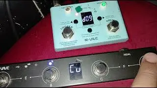 Pedal M-Vave Lost Tempo e Chocolate 🍫 Midi trabalhando juntos.