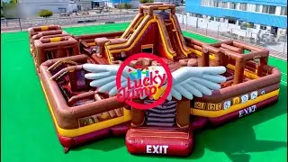 Cheap Inflatable Park: Eagle&rsquo;s Nest Adventure &ndash; High-Performance Fun Without the High Price!