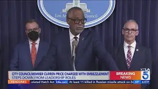 LA City Councilman Curren Price steps down amid corruption charges