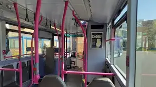 *Rare*  First Eastern Counties - Wright Streetdeck Ultroliner 35180 - Route 11A - Short Journey